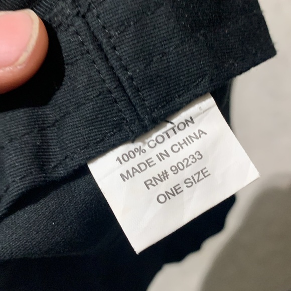 PLAYBOY Black Hat with White Bunny Design - Picture 3 of 3